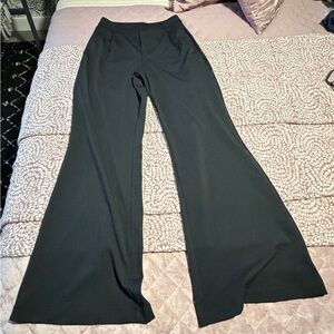HALARA Black Wide-Leg Women's Pants
